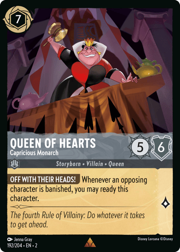 Queen of Hearts – Capricious Monarch