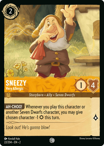 Sneezy – Very Allergic