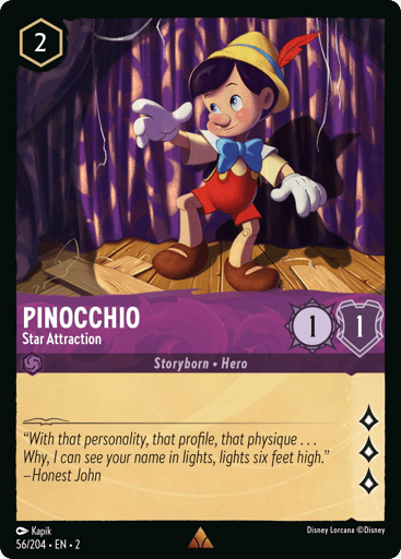 Pinocchio – Star Attraction