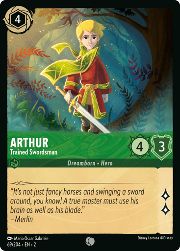 Arthur – Trained Swordsman