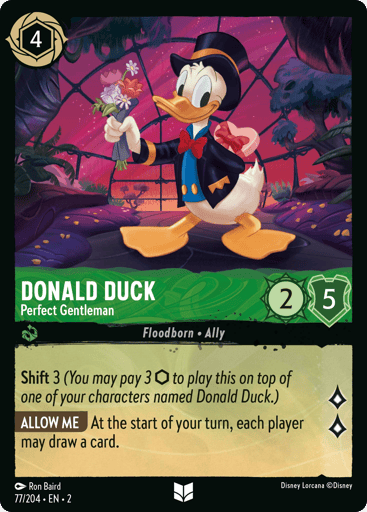 Donald Duck – Perfect Gentleman