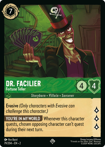 Dr. Facilier – Fortune Teller