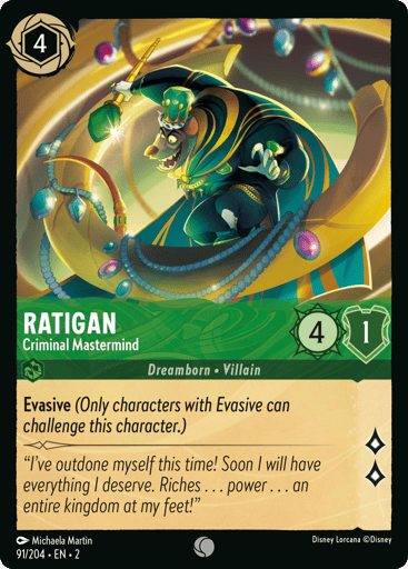 Ratigan – Criminal Mastermind