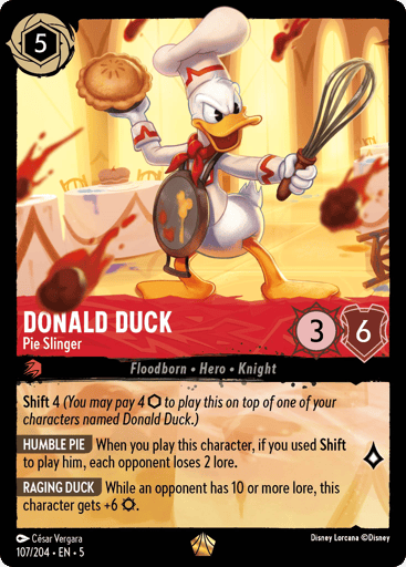 Donald Duck – Pie Slinger