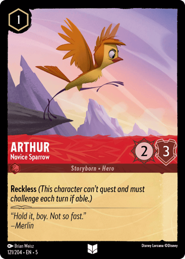 Arthur – Novice Sparrow