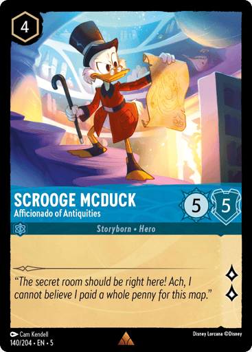 Scrooge McDuck – Afficionado of Antiquities