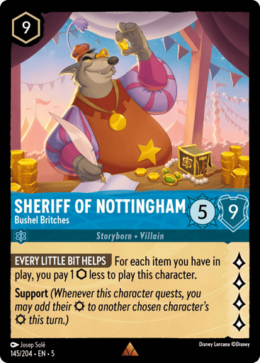 Sheriff of Nottingham – Bushel Britches