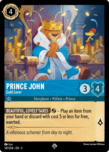 Prince John – Gold Lover
