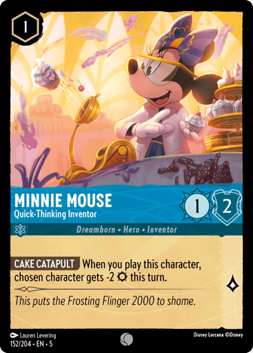 Minnie Mouse – Quick-Thinking Inventor