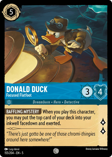Donald Duck – Focused Flatfoot