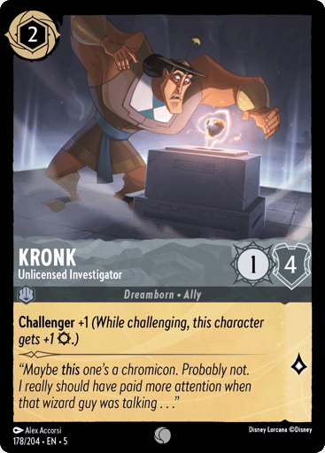 Kronk – Unlicensed Investigator