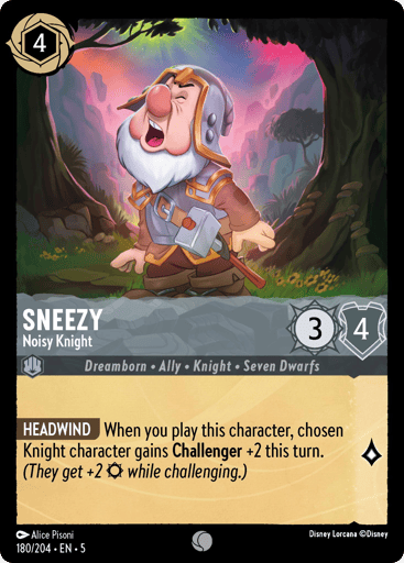 Sneezy – Noisy Knight