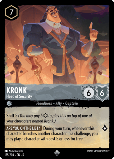 Kronk – Head of Security