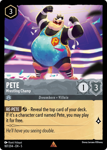 Pete – Wrestling Champ
