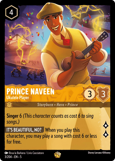 Prince Naveen – Ukulele Player