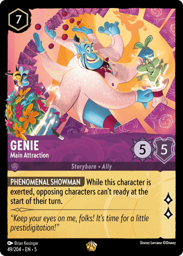 Genie – Main Attraction