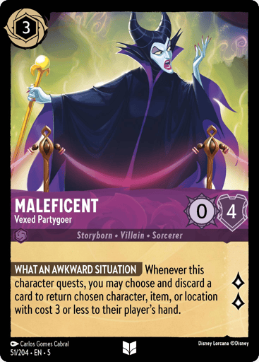 Maleficent – Vexed Partygoer