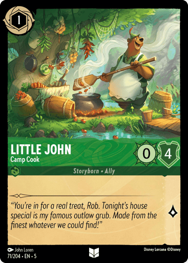 Little John – Camp Cook