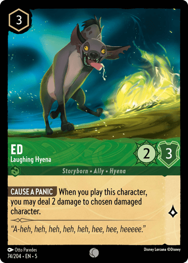 Ed – Laughing Hyena