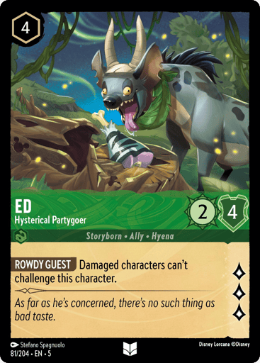 Ed – Hysterical Partygoer