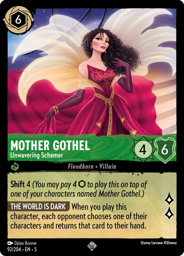 Mother Gothel – Unwavering Schemer