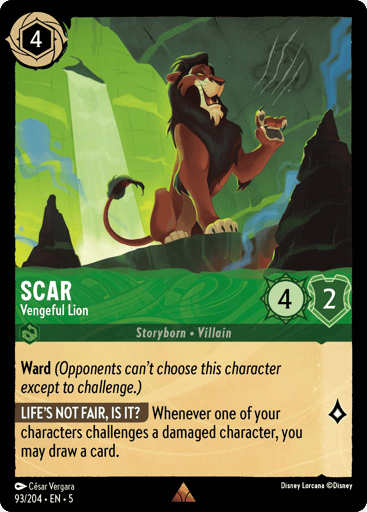 Scar – Vengeful Lion