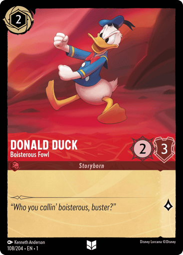 Donald Duck – Boisterous Fowl