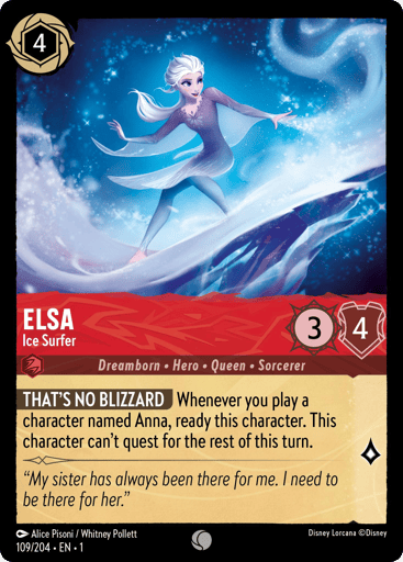 Elsa – Ice Surfer
