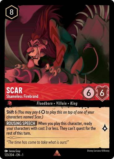 Scar – Shameless Firebrand