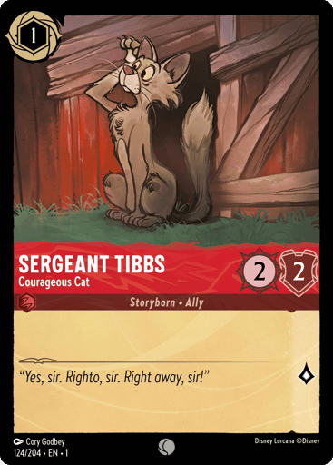 Sergeant Tibbs – Courageous Cat