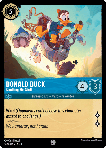 Donald Duck – Strutting His Stuff
