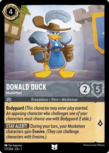 Donald Duck – Musketeer