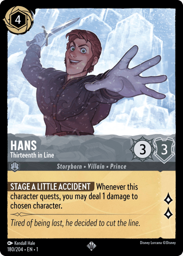 Hans – Thirteenth in Line