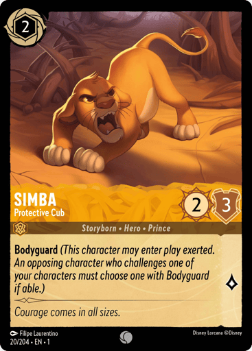 Simba – Protective Cub