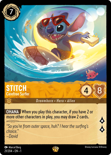 Stitch – Carefree Surfer