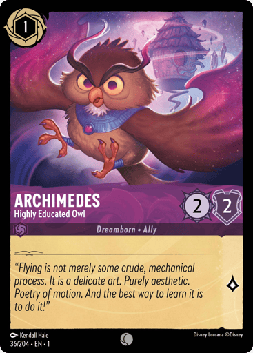 Archimedes – Highly Educated Owl