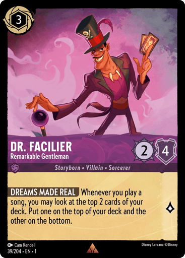 Dr. Facilier – Remarkable Gentleman