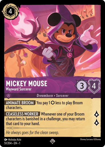 Mickey Mouse – Wayward Sorcerer
