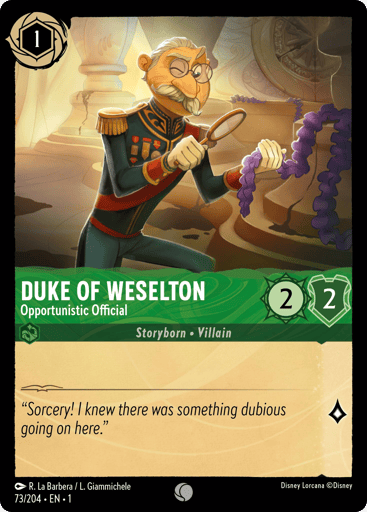 Duke of Weselton – Opportunistic Official