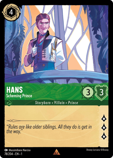 Hans – Scheming Prince