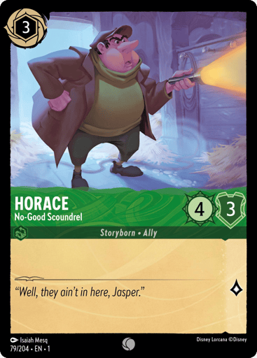 Horace – No-Good Scoundrel