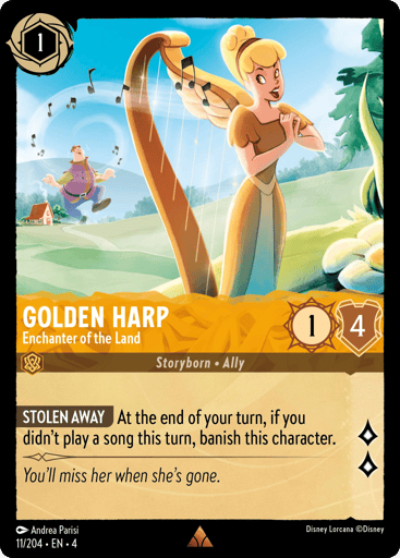 Golden Harp – Enchanter of the Land