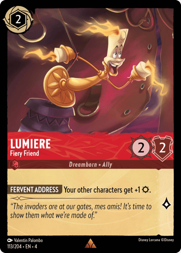 Lumiere – Fiery Friend