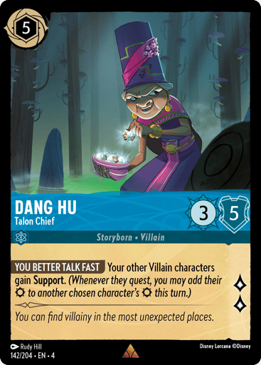 Dang Hu – Talon Chief
