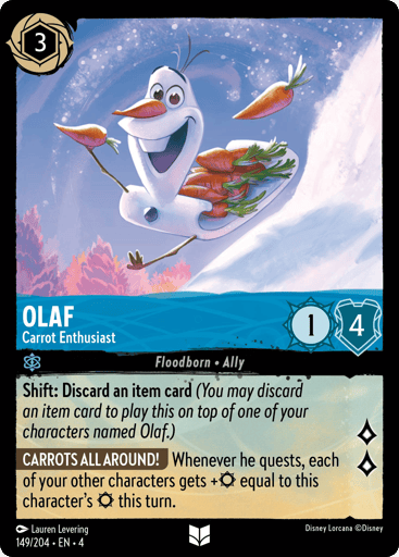 Olaf – Carrot Enthusiast