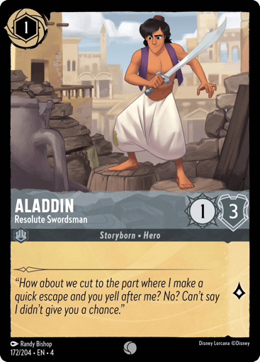 Aladdin – Resolute Swordsman
