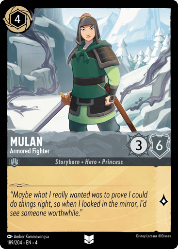 Mulan – Armored Fighter