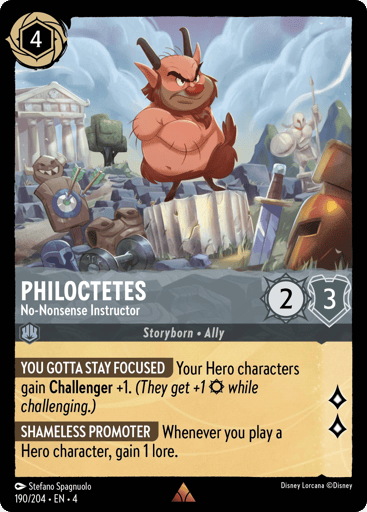 Philoctetes – No-Nonsense Instructor