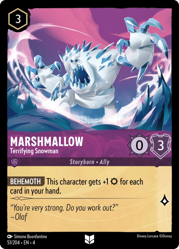 Marshmallow – Terrifying Snowman
