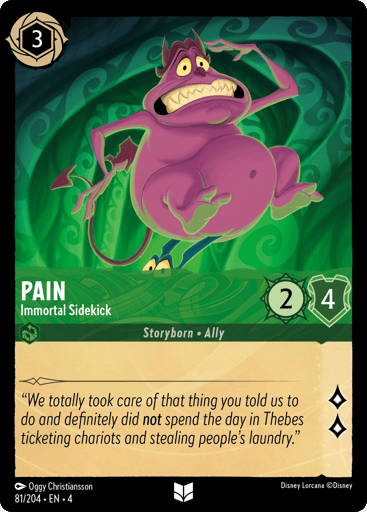 Pain – Immortal Sidekick